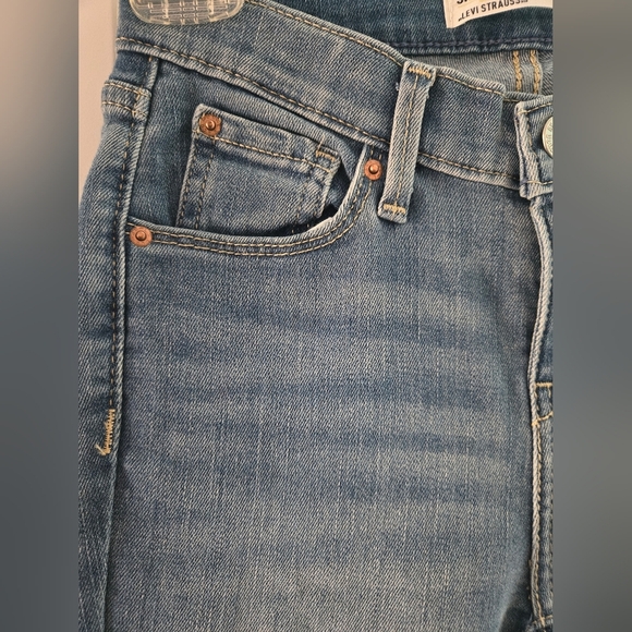 NWT Girls Signature Levi Strauss skinny jeans size 10 - Picture 4 of 6